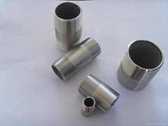 stainless steel BSP welding nipple