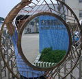 iron frame mirror