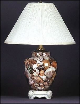 exquisite seashell lamp