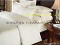 200X220cm full size plain hotel  bedsheet 1