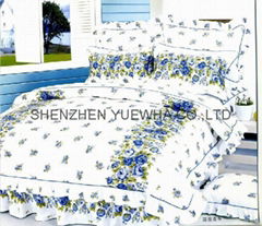 all floral bedsheet,cotton bedding set