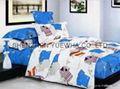 cartoon flower children  bedding sheet 5