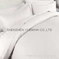 200X220cm full size plain hotel  bedsheet 2