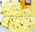 cartoon flower baby twin size  bedding set 2