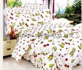 cartoon flower baby twin size  bedding set 3