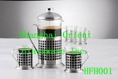 GLASS COFFEE POT