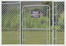 chain link fence