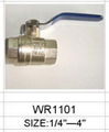 zinc ball valve wr1101