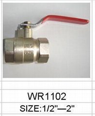zinc ball valve wr1102