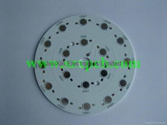 rounded aluminum base board