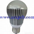 5W high power LED bulb light 3