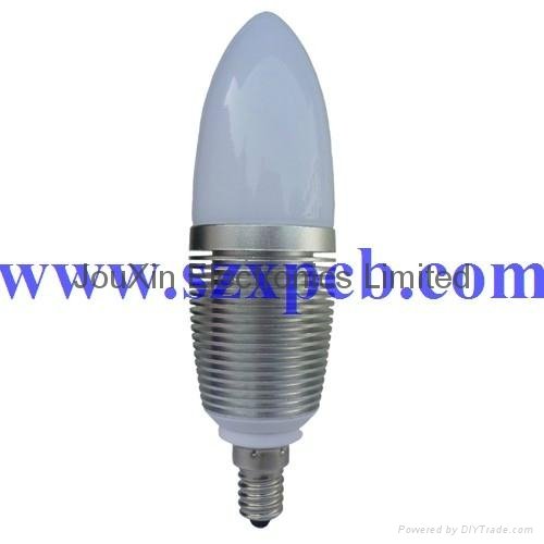 5W high power LED bulb light 4