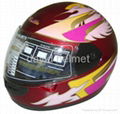 full face helmet D801 with many design and colors  2