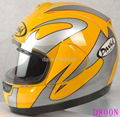 full face helmet D801 with many design and colors 