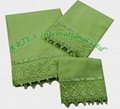 3pcs children towel set with embroidery  3