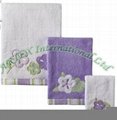 3pcs children towel set with embroidery