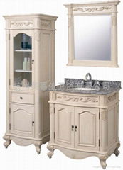 classic bathtoom cabinet