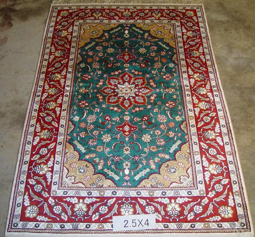 手工地毯-真丝手工地毯 2