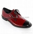Clafield leather dress formal business shoes for gentlemen 3