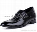 Formal business shoes in hidden heels for men 4