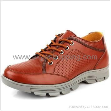 Fashion casual height elevating shoes in 6CM taller for short men 2