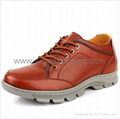 Fashion casual height elevating shoes in 6CM taller for short men 2