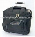 Trolley laptop bag for travelling with a