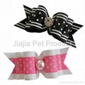 Cute pet bows dog bows holiday pet bows 1