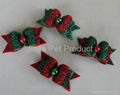 supply pet bows for christmas holiday