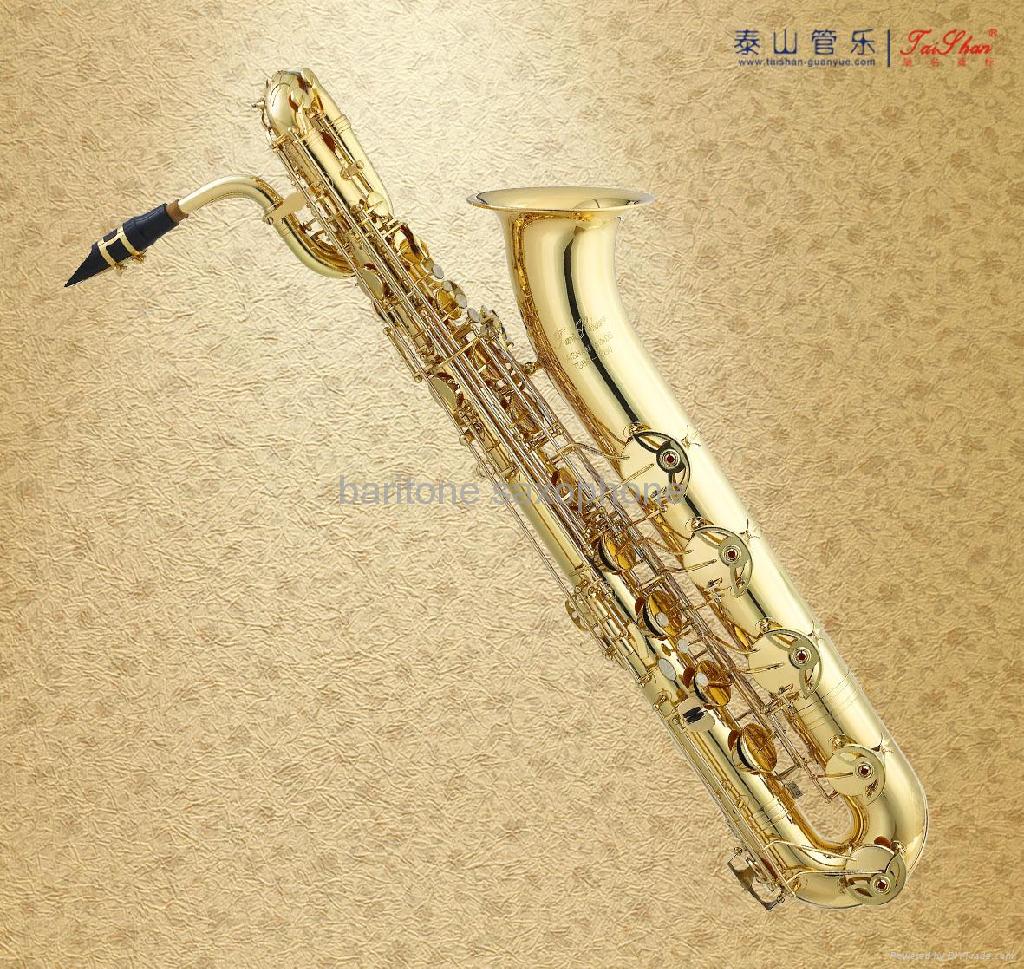 Baritone saxophone TSBS680 TAISHAN BRAND (China Manufacturer
