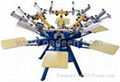 Manual Textile Screen Printing machine (Carousel)