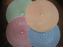 PP PLACEMAT,ROUND PLACEMAT