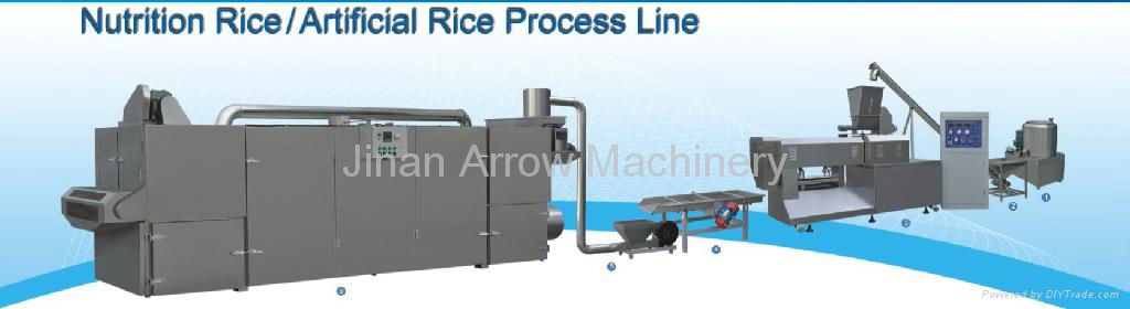 Artificial rice process machine