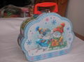 Tin box with handle 2