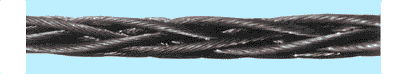 Anti-Twisting Braided Steel Rope