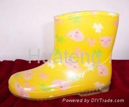 pvc boots for children 5