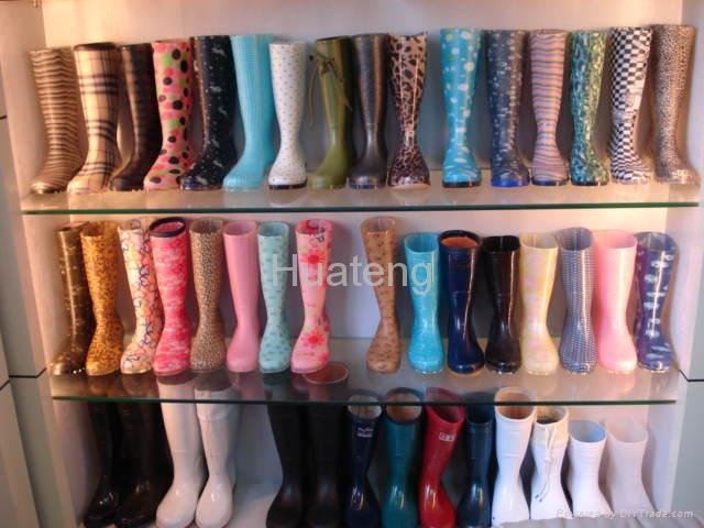 pvc boots for ladies