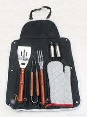 Q-400C barbecue 7pc tool set