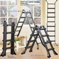 steel folding ladder