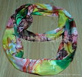 fashion lady's cotton printed scarf 1