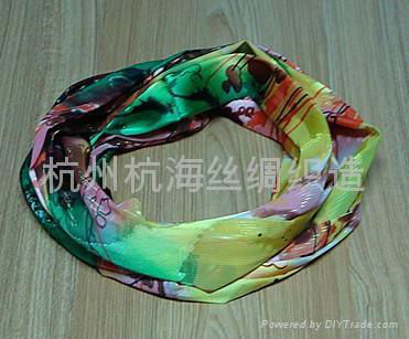 fashion lady's cotton printed scarf 2
