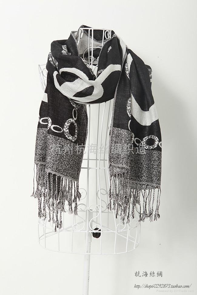fashion wool scarf/shawl 2
