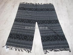 fashion lady's cashmere like scarf/shawl