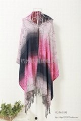 fashion lady's cashmere like scarf/shawl
