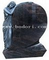 To sell the Colored drawing gravestone CH-003 in high quality 1