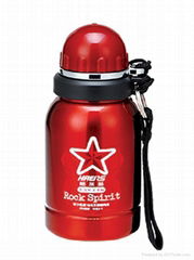  Single wall stianless steel bottle 