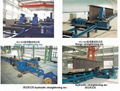 T beam welding production line