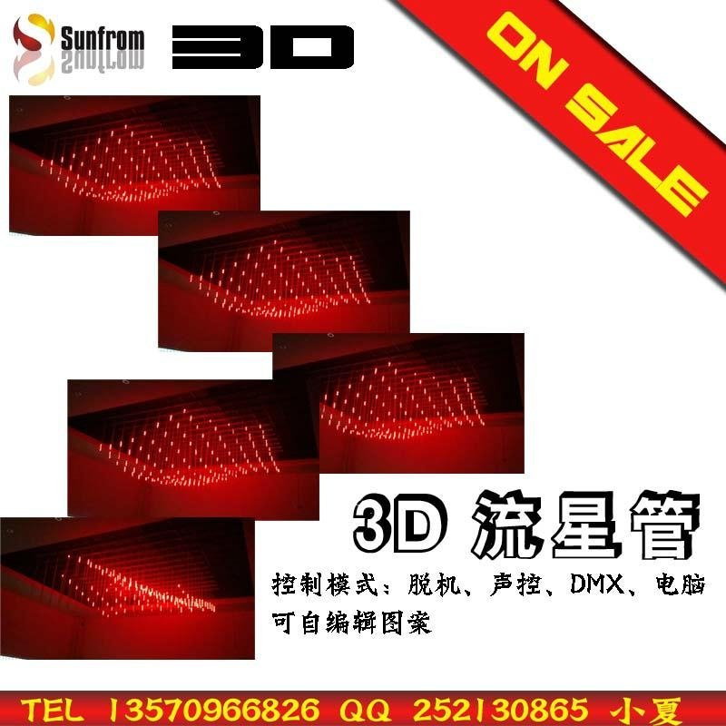 3D LED TUBE nightclub lighting 3D Led meteor tube led disco light 4