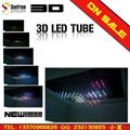 3D LED TUBE nightclub lighting 3D Led meteor tube led disco light 2