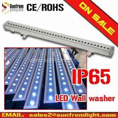 36*1w RGB 洗牆燈 戶外防水IP65銀白色機箱